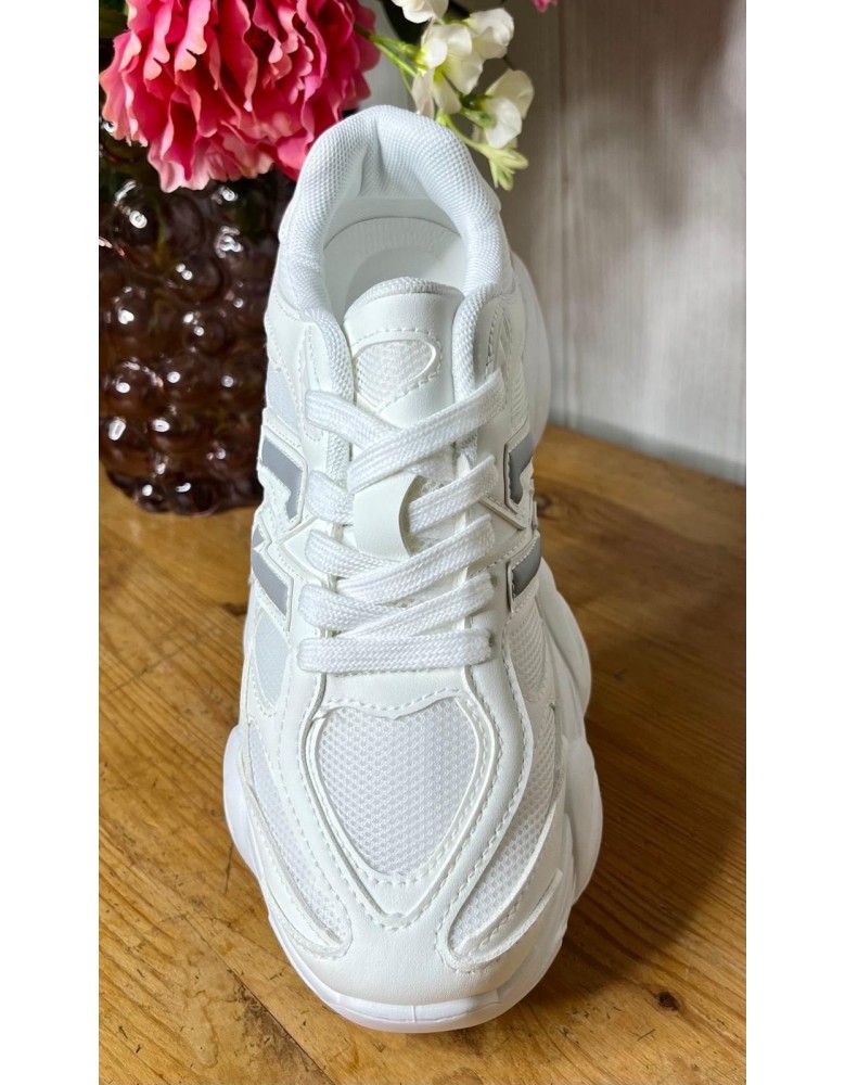 Zapatilla New blanca