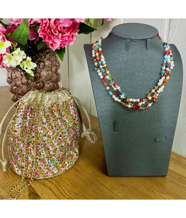 BOLSO BOMBONERA CRISTAL