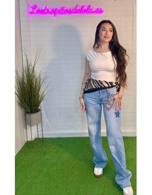 PANTALON VAQUERO ESTRELLA