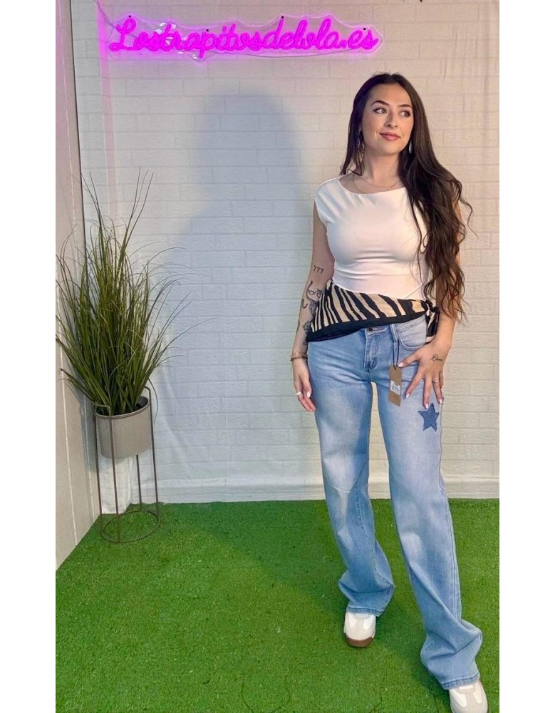 PANTALON VAQUERO ESTRELLA
