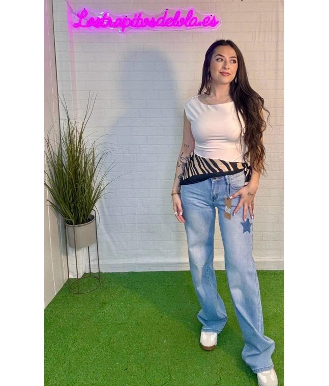 PANTALON VAQUERO ESTRELLA