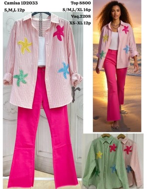 CAMISA  ESTRELLA DE MAR