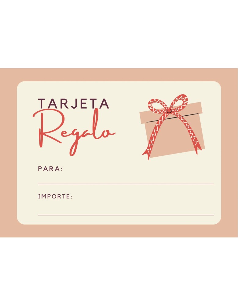 Tarjeta de regalo