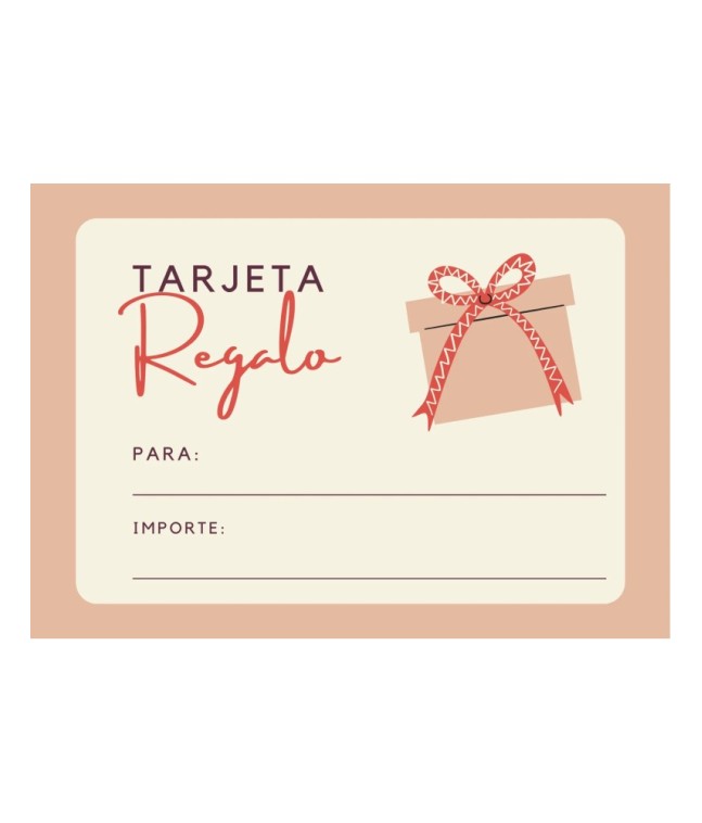 Tarjeta Regalo