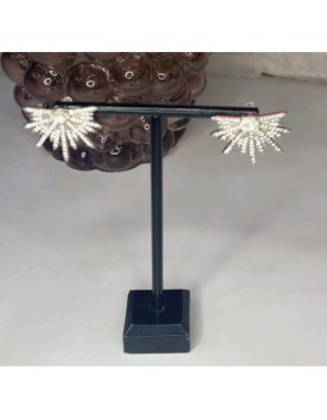 009 Pendiente flor diamante