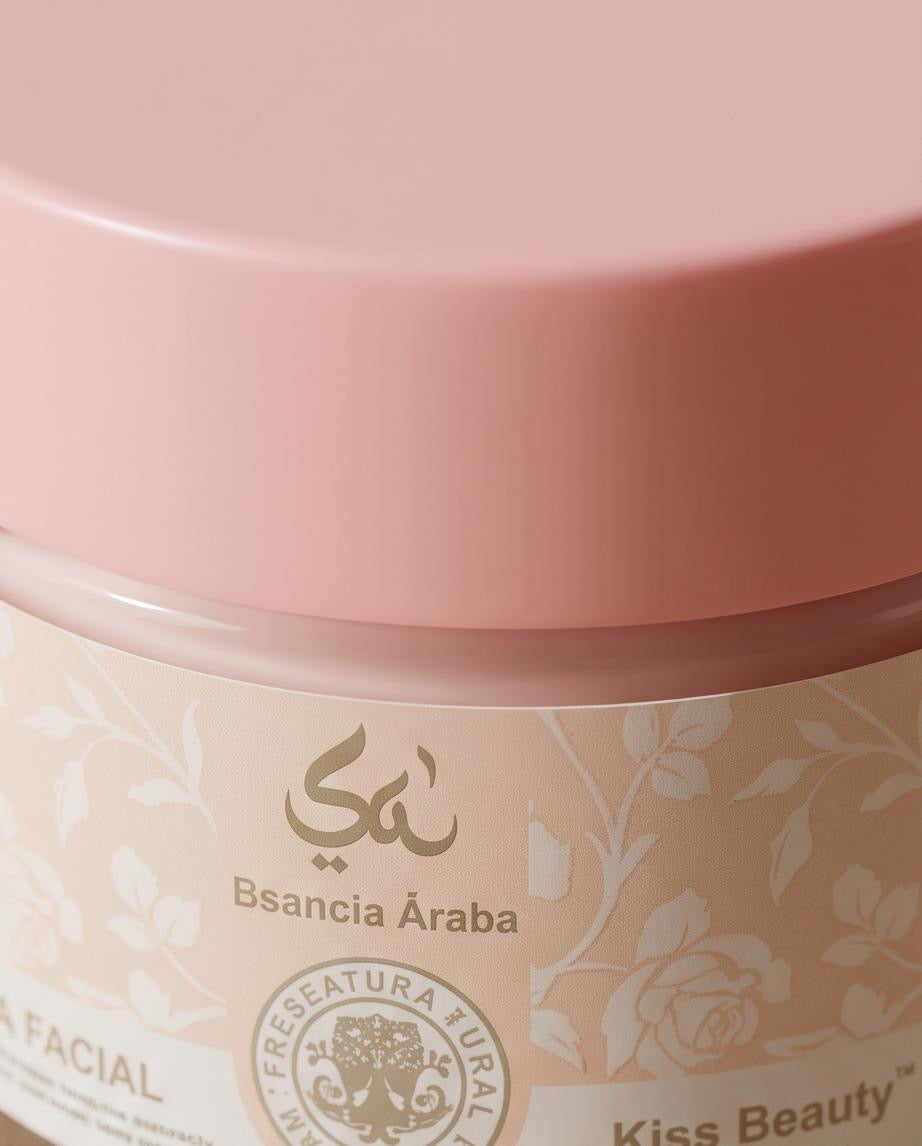 CREMA FACIAL ÁRABE ROSA