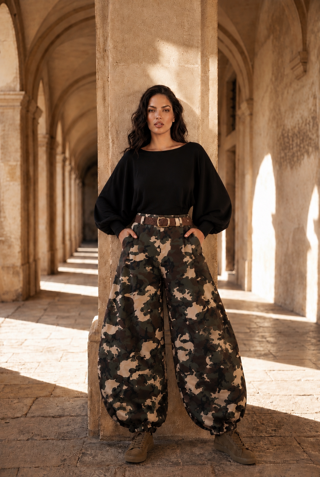 Pantalón camuflaje