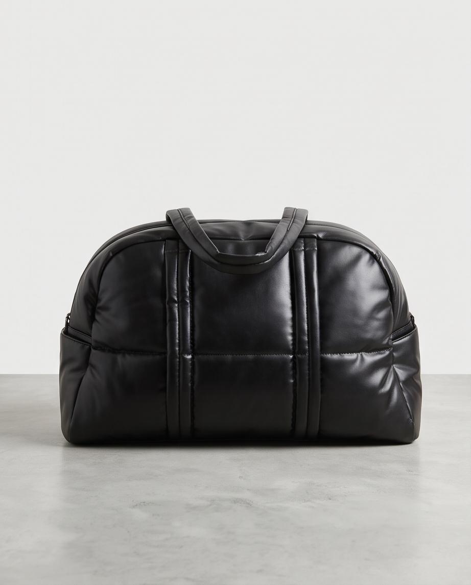 BOLSO DE VIAJE ACOLCHADO NEGRO – ALEXA