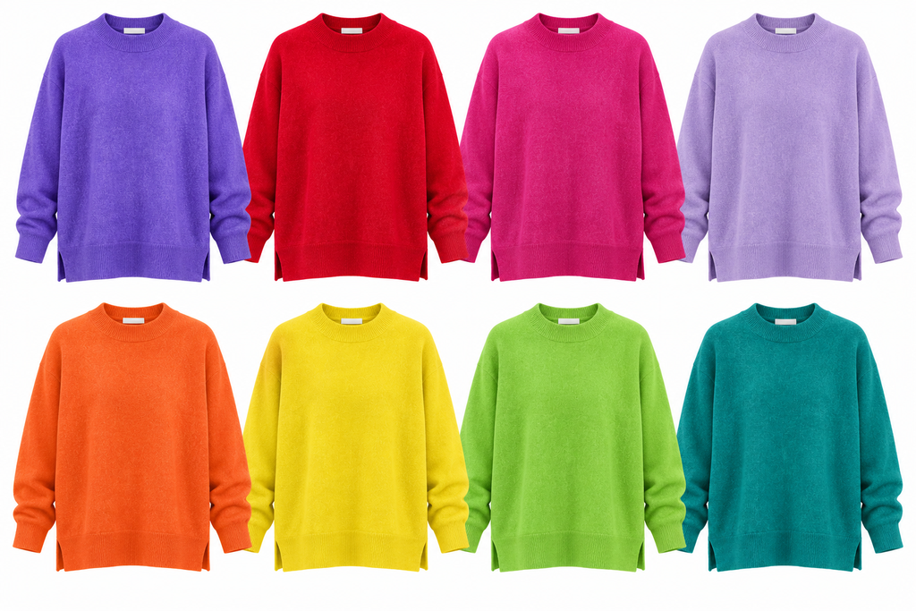 JERSEY DE PUNTO OVERSIZE – FLÚOR